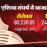 The Bonus Market Update: पश्चिम एशिया में जंग की आहट से बाजार में हड़कंप! सेंसेक्स 1048 अंक धड़ाम, निवेशकों के 5 लाख करोड़ स्वाहा?