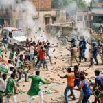 नाओदा में मतदान के बीच बवाल: TMC-AJUP समर्थकों की हिंसक झड़प, पत्थरबाजी-लाठीचार्ज से तनाव चरम पर