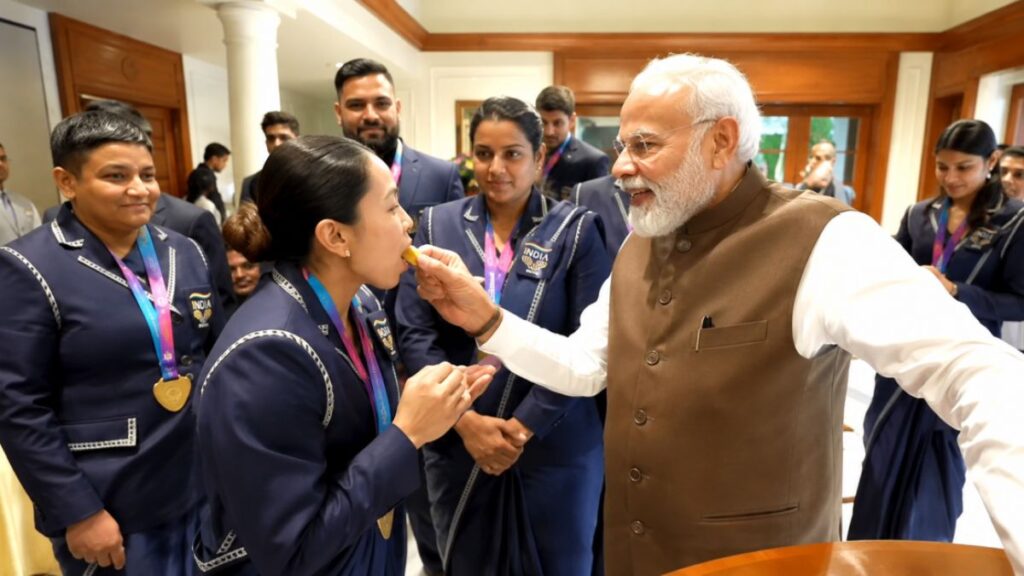 मीराबाई के आंसू से लेकर जादूमणि के कारगिल समर्पण तक, PM मोदी से मुलाकात में खुली भारतीय चैंपियनों की पूरी कहानी