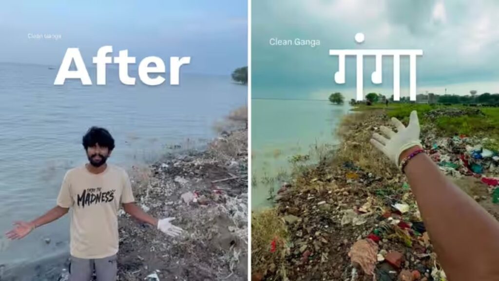 Clean Ganga: नदी में जहरीले सांप, चारों तरफ टूटा कांच… फिर भी नहीं रुका यूपी का शिवम, आनंद महिंद्रा भी करेंगे सलाम!